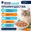 Ночной Охотник Sensitive пауч для кошек с индейкой и морковью в соусе, 85 г