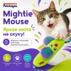 Petstages Green Magic Mighty Mouse мягкая игрушка-мышь с кошачьей мятой для кошек, 20 см