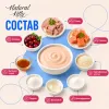 Natural Kitty Creamy Treats крем-суп с тунцом, лососем и клюквой для кошек, 4×12 г