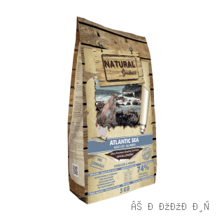 Natural Greatness Cat Atlantic Sea корм для кошек лосось беззерновой для стерилизованных и пожилых 5 кг