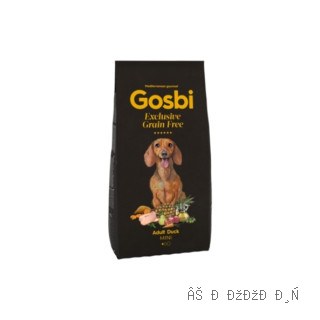 Gosbi Exclusive GF Adult Mini корм для собак миниатюрных пород утка беззерновой гипоаллергенный холистик 7 кг