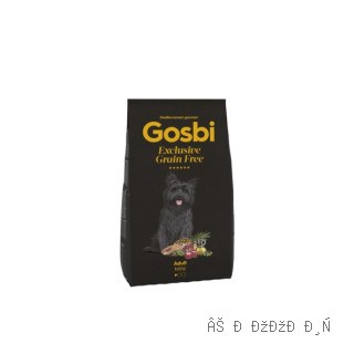 Gosbi Exclusive Grain Free Mini корм для собак малых пород лосось и ягненок беззерновой холистик 7 кг