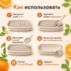 RoCat Orange Scented комкующийся бентонитовый наполнитель с ароматом апельсина для кошек, 5 л