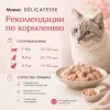 Мнямс Деликатес Тунец с курицей в нежном желе — дополнительный влажный корм для кошек, 70 г
