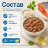 Мнямс На каждый день Влажный корм с форелью для взрослых кошек, для кожи и шерсти, 85 г