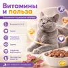 Мнямс На каждый день Влажный корм с ягнёнком в соусе для комфортного пищеварения кошек, 85 г