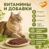 Мнямс Лакомые палочки с цыплёнком и уткой для кошек и котят, 10 × 5 г
