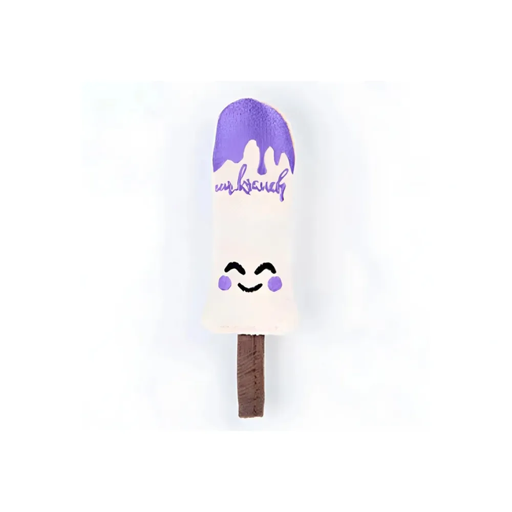 Mr.Kranch игрушка Эскимо с пищалкой для собак мелких и миниатюрных пород, 16 × 5 см