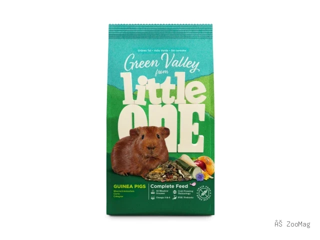 Little One Green Valley беззерновой корм для морских свинок 750 г