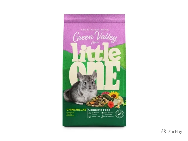 Little One Green Valley беззерновой корм для шиншилл 750 г