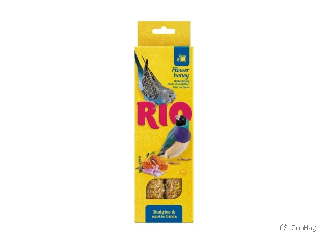 RIO палочки с мёдом для волнистых попугаев и экзотических птиц 2 по 40 г