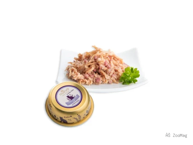 Nuevo влажный корм LovelyFilets Sterilized Turkey and Calf для взрослых кошек с филе индейки и телятиной 85 г