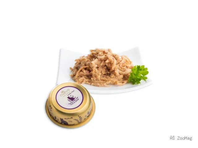 Nuevo влажный корм LovelyFilets Delicious Turkey Tuna and Catnip для взрослых кошек с филе индейки тунцом и кошачьей мятой 85 г