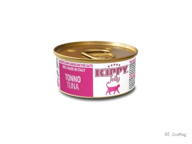 Kippy влажный корм Jelly Tuna для взрослых кошек с тунцом 70 г