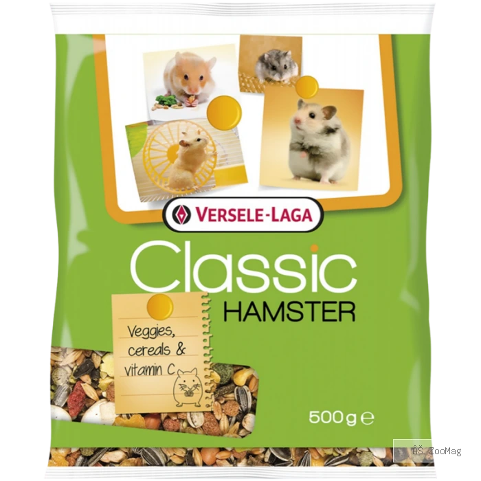 Versele-Laga Hamster Classic корм для хомяков полнорационный классический 500 г